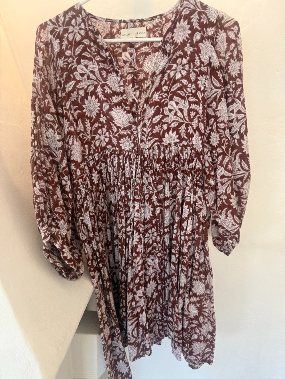 Kyra Mini Dress ~ Wine Size Medium (SOLD OUT ONLINE)